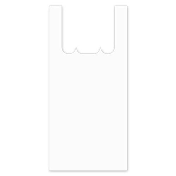 White JUMBO T-Shirt Bag - High Dens